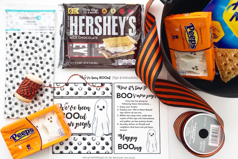 Spooky Halloween Boo S'mores Kits