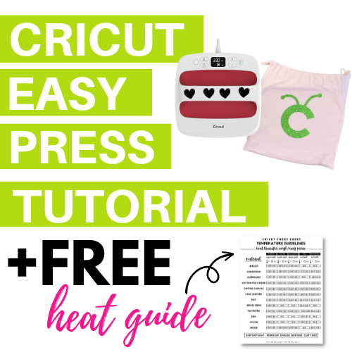 Cricut Easy Press Tutorial - Sprinkled with Paper
